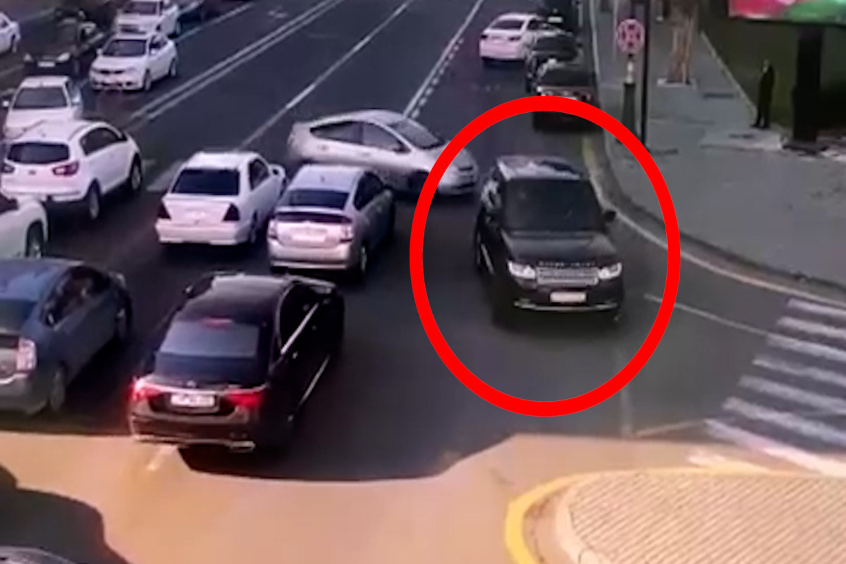В Баку арестован водитель Range Rover, совершивший автогулиганство
