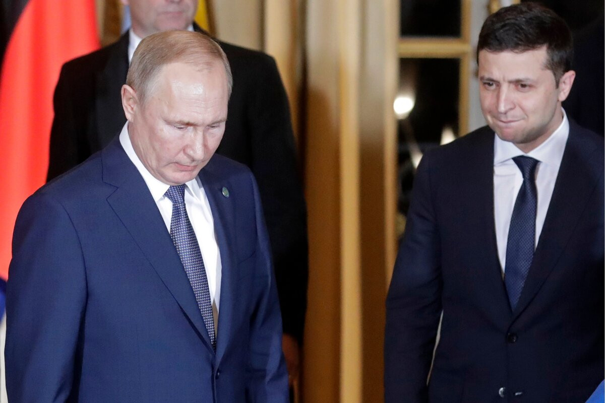 Владимир Путин, Владимир Зеленский