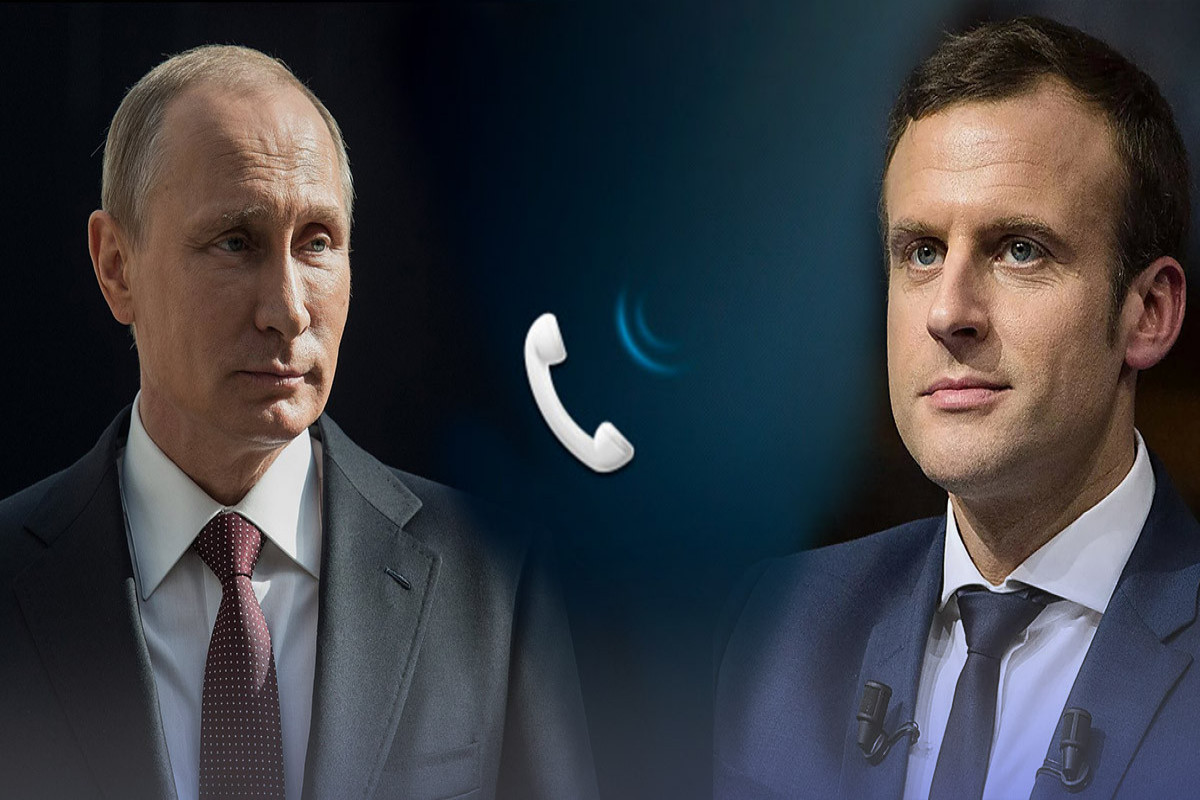 Владимир Путин, Эмманюэль Макрон