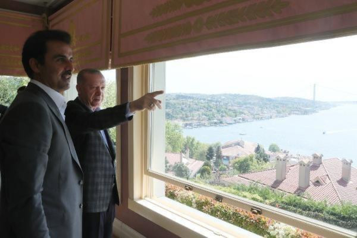 Реджеп Тайип Эрдоган, Шейх Тамим Бин Хамад Аль Сани