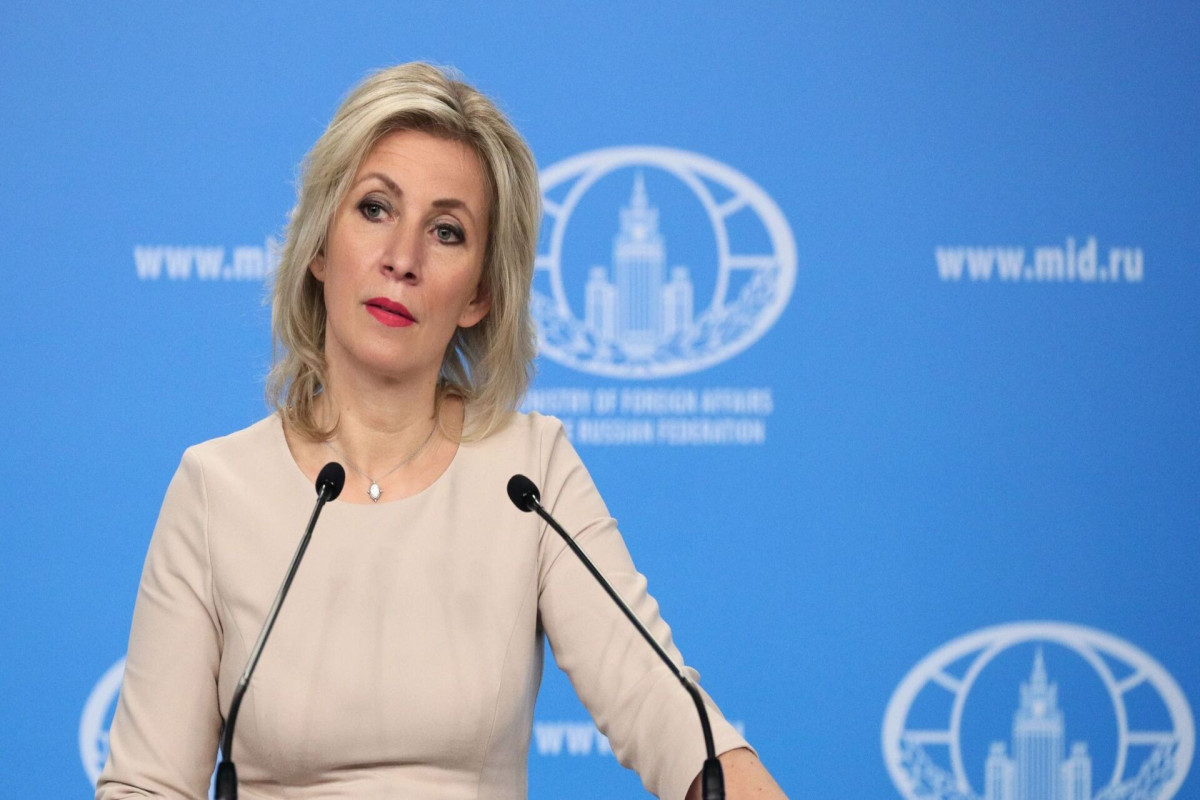 официальный представитель МИД РФ Мария Захарова