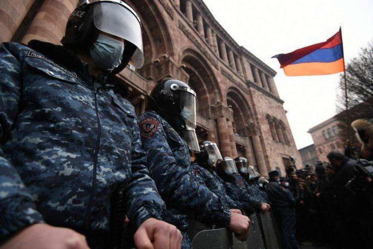 Акция протеста в Армении