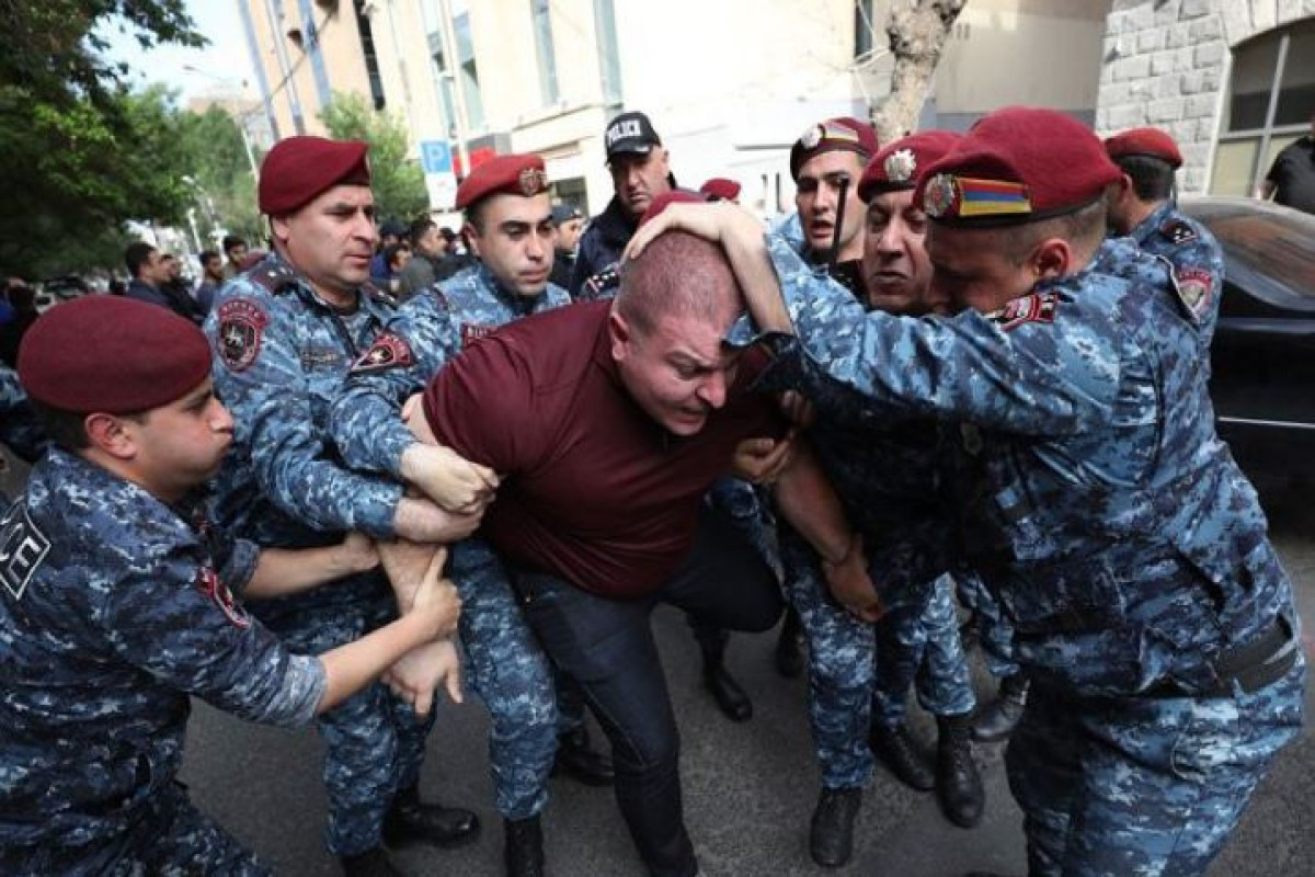 Акция протеста в Армении