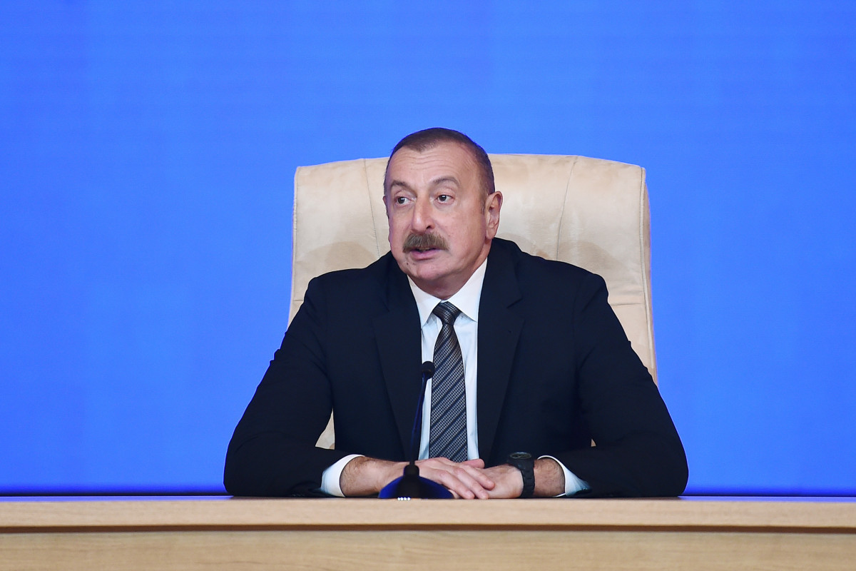 Президент Азербайджана Ильхам Алиев