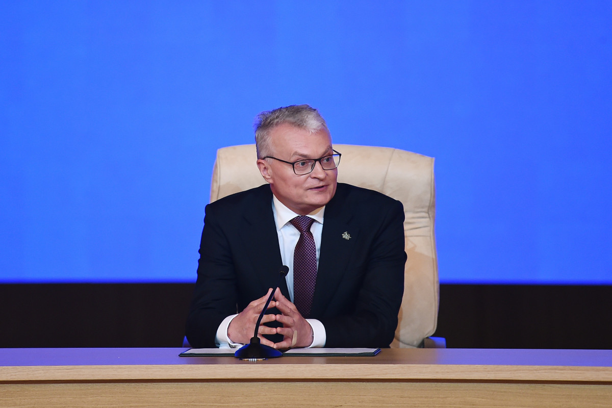 Президент Литвы Гитанас Науседа