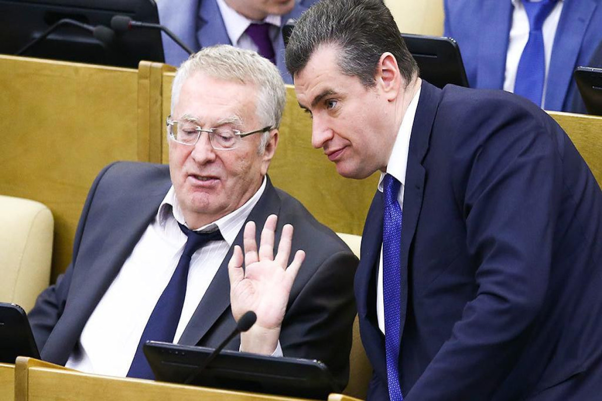 Владимир Жириновский, Леонид Слуцкий