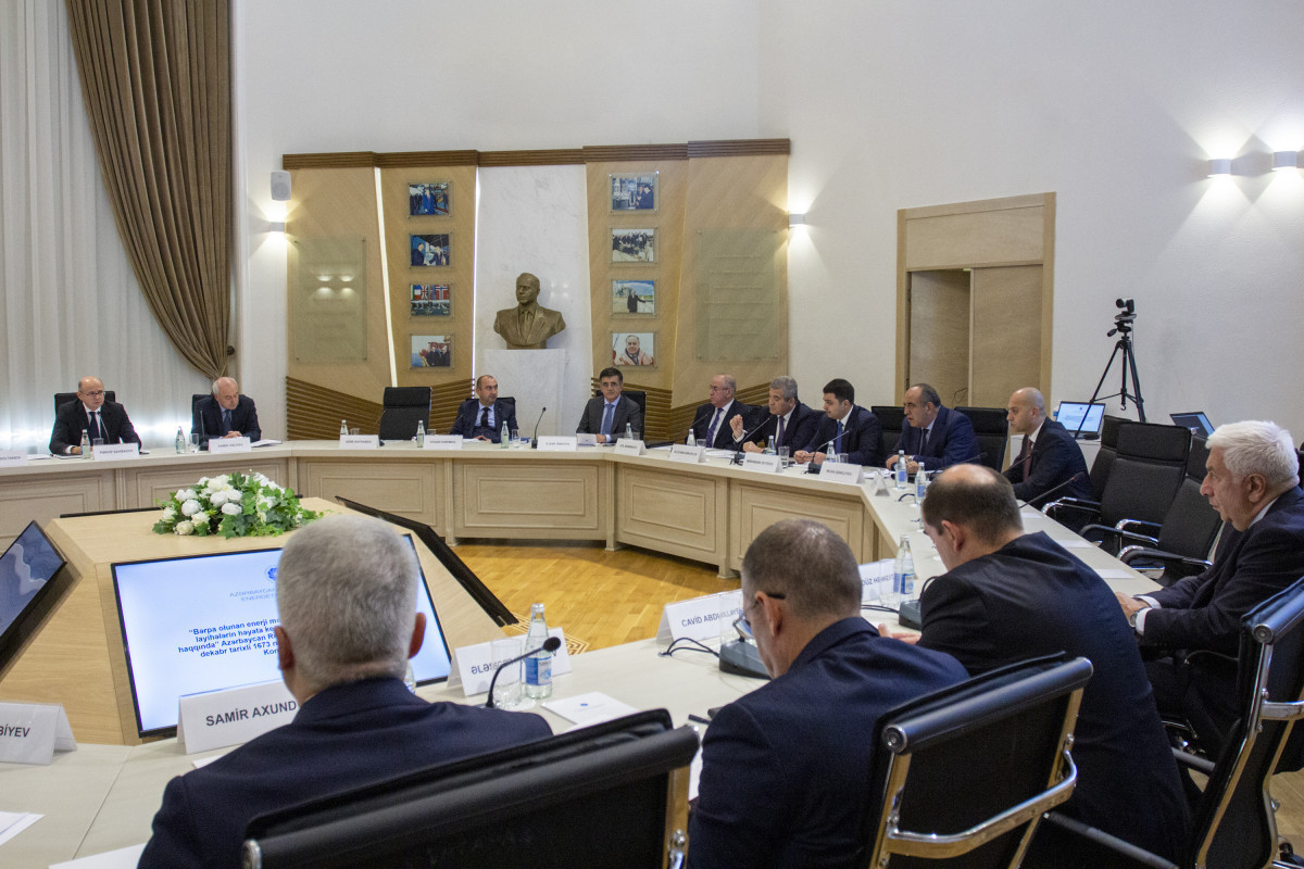 В Азербайджане представлены предложения по производству «зеленого водорода»