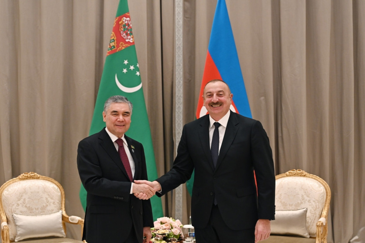 Ильхам Алиев, Гурбангулы Бердымухамедов