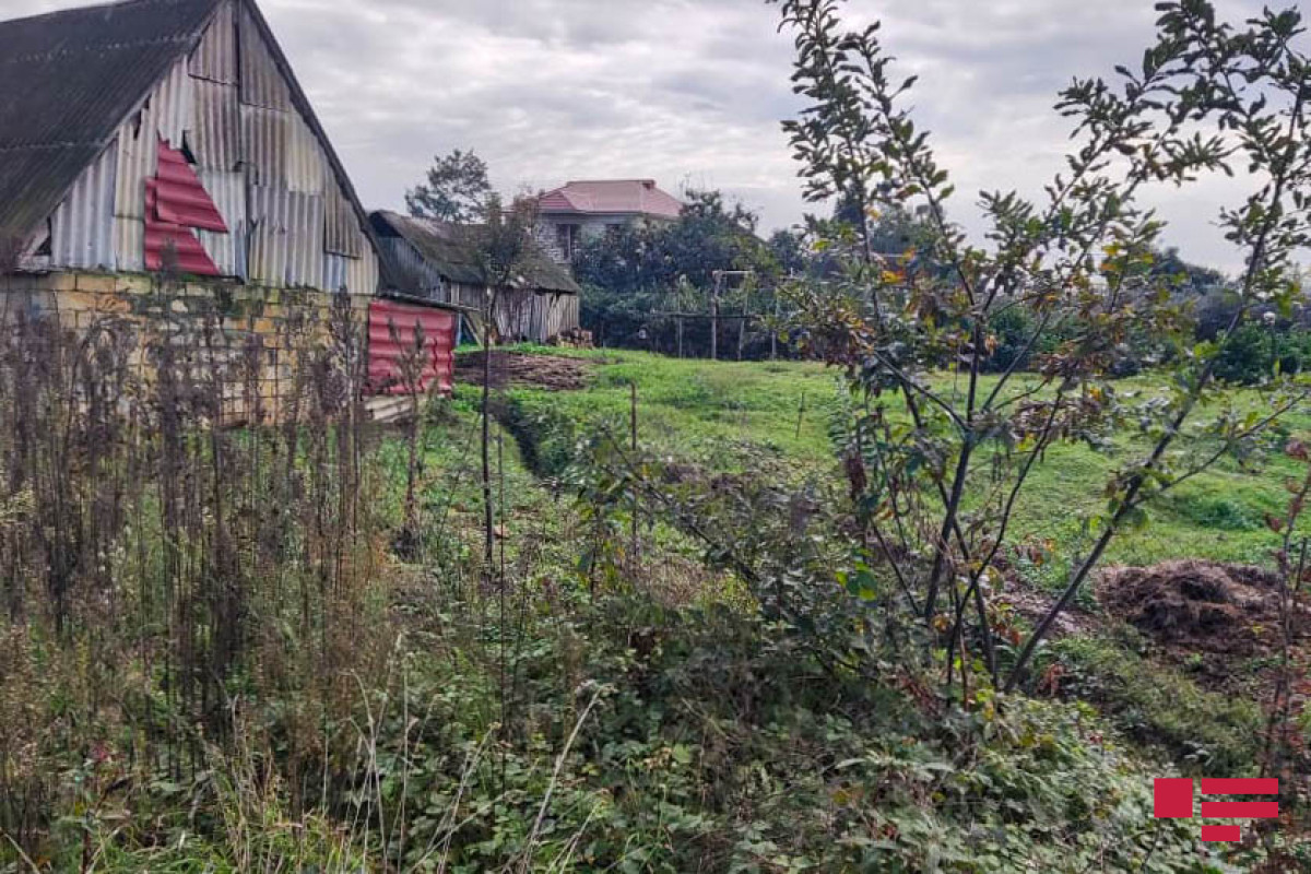 В Лянкяранском районе произошел оползень, дома оказались в опасности - ФОТО 