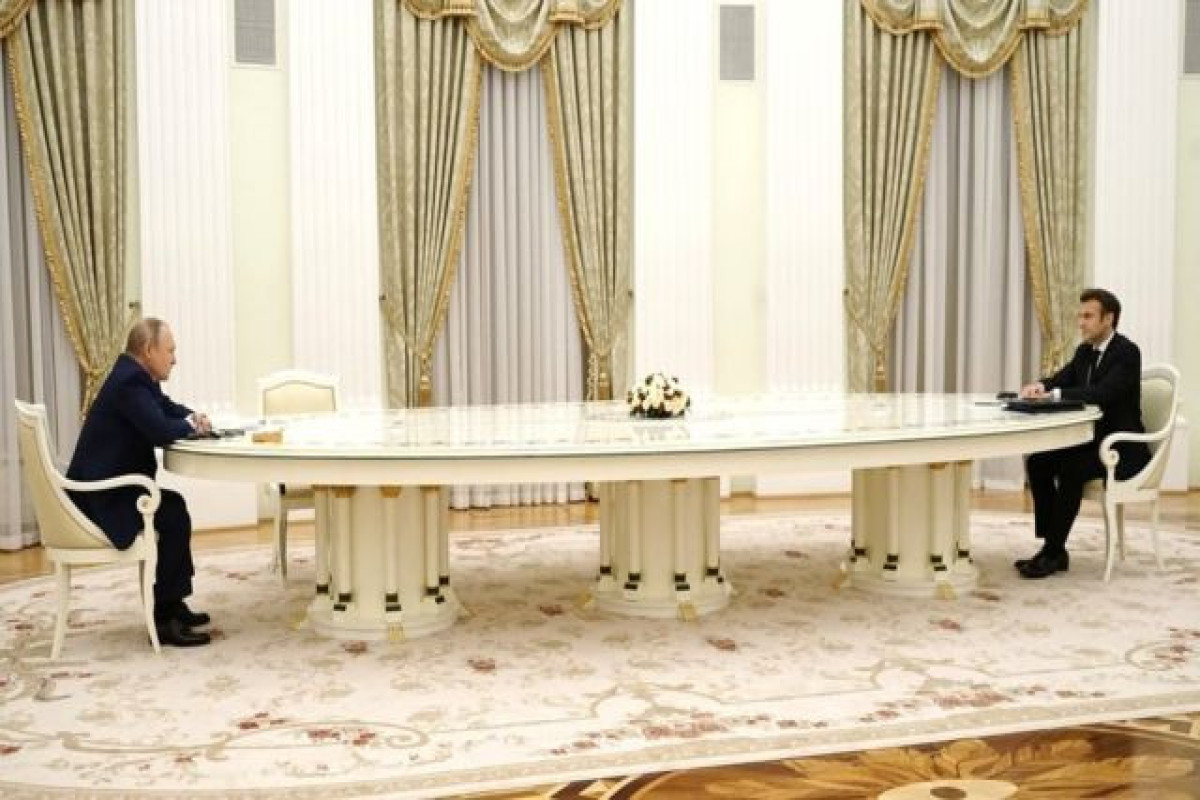 Владимир Путин, Эмманюэль Макрон