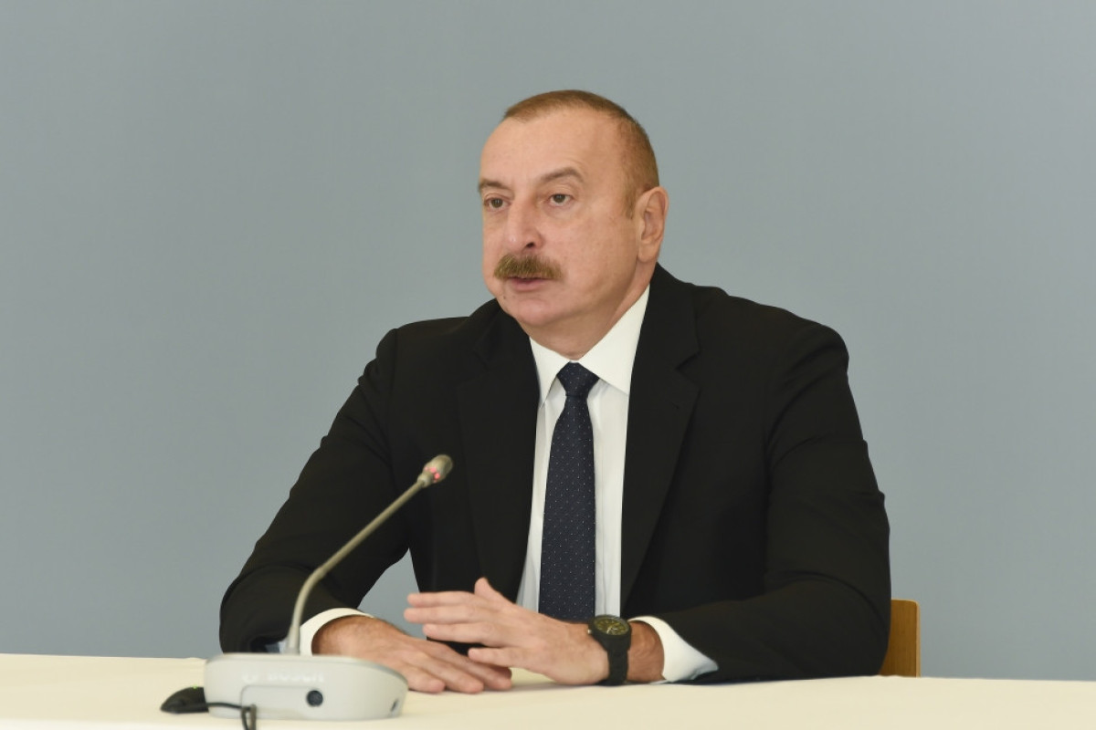 Президент Ильхам Алиев