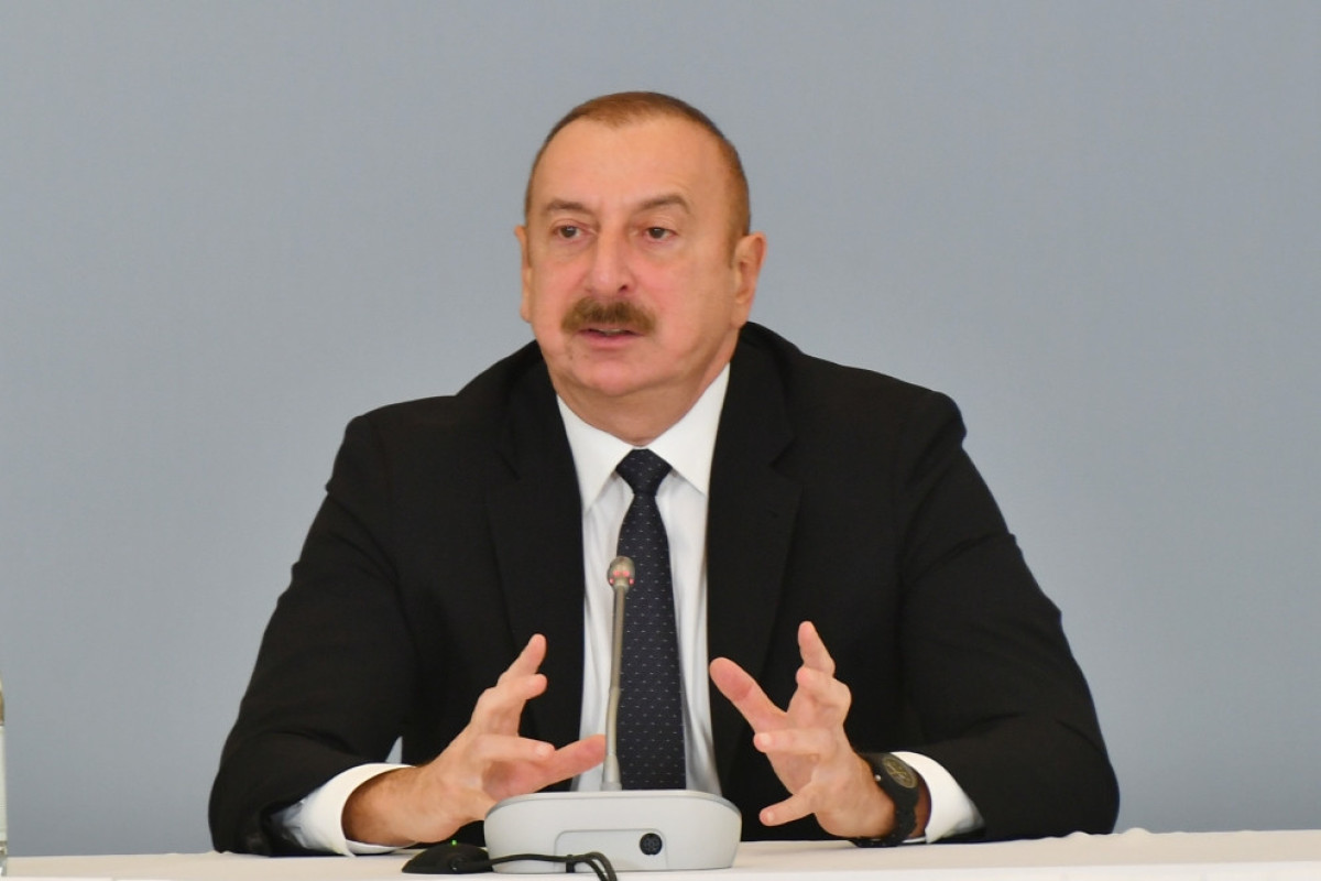 Президент Ильхам Алиев