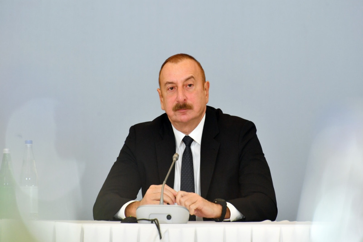 Президент Ильхам Алиев