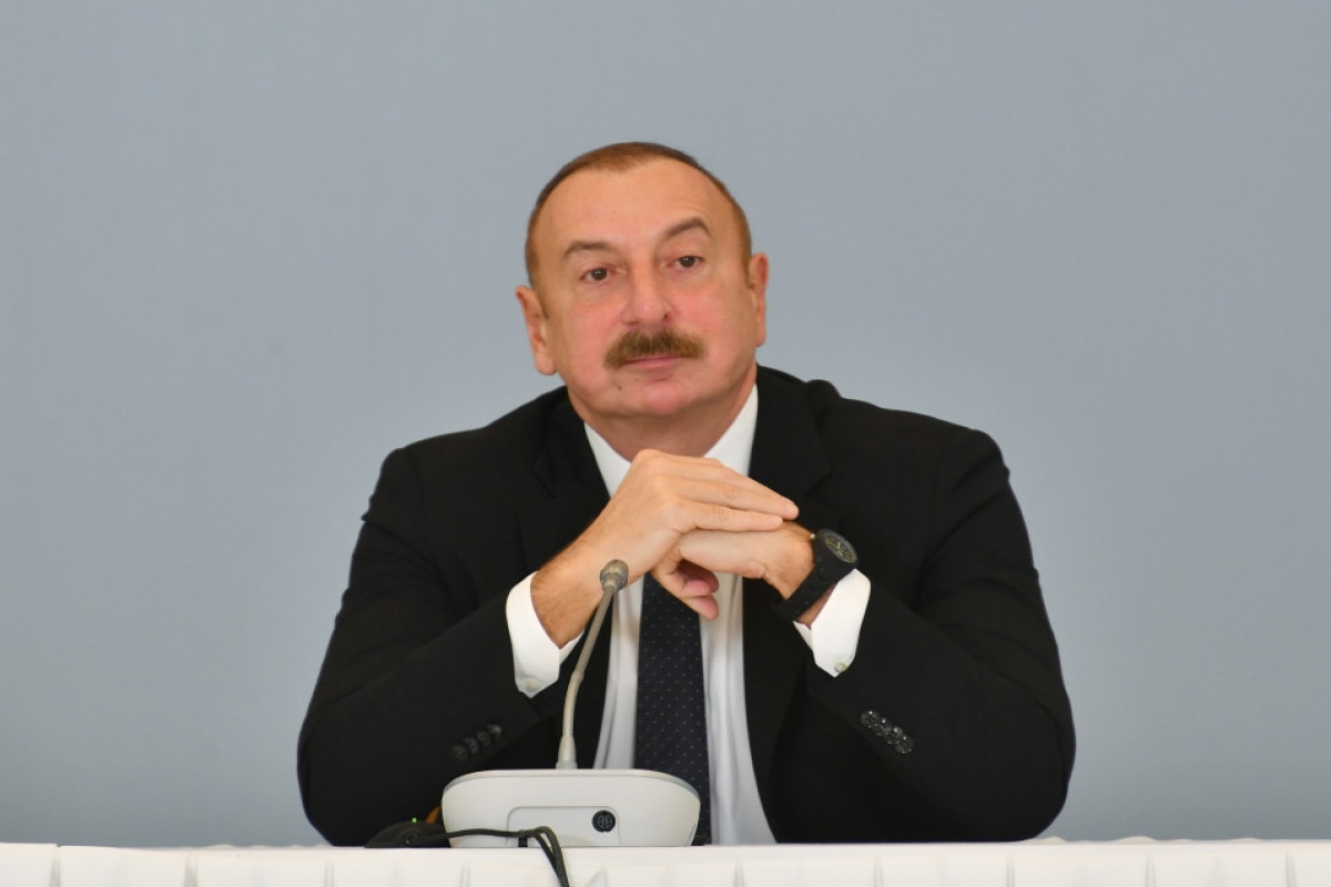 Президент Ильхам Алиев
