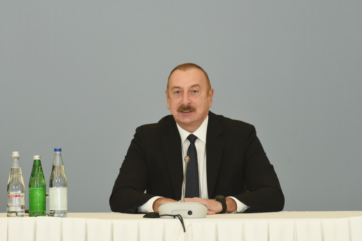 Президент Ильхам Алиев