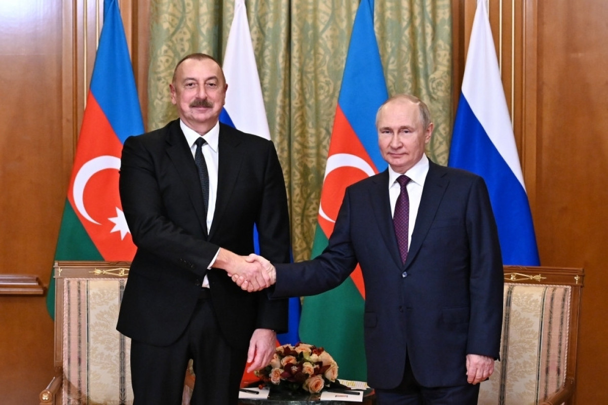 Ильхам Алиев, Владимир Путин