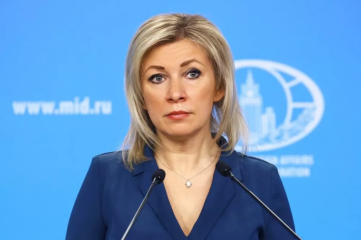 официальный представитель МИД РФ Мария Захарова