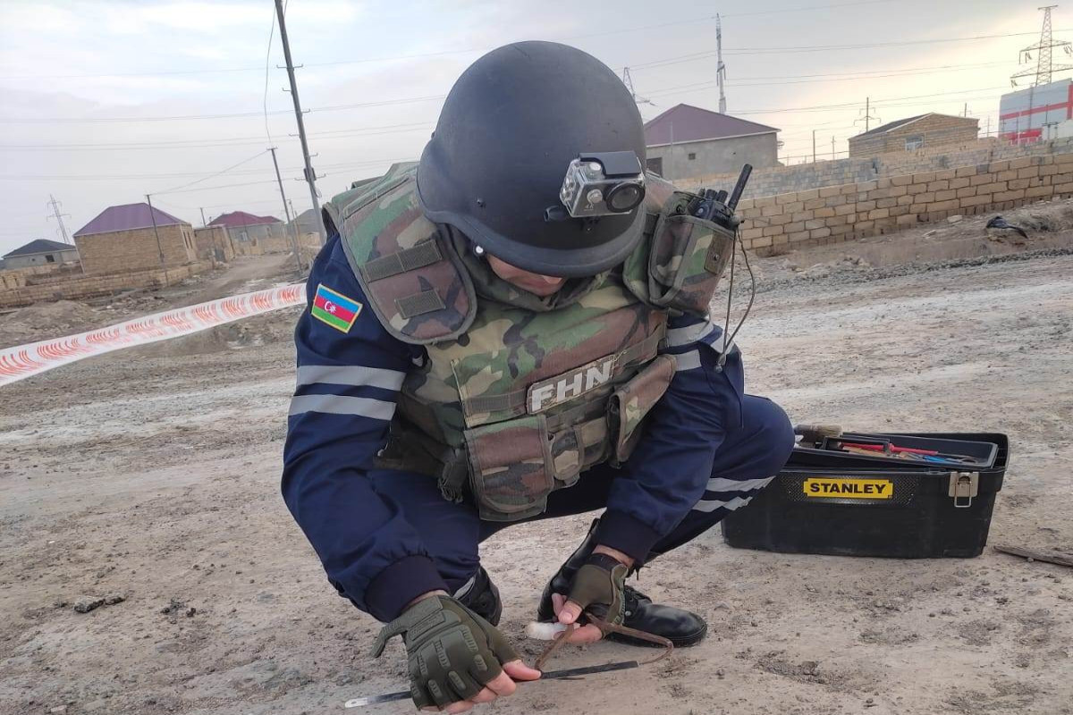 МЧС обнаружило боеприпасы в Сумгайыте