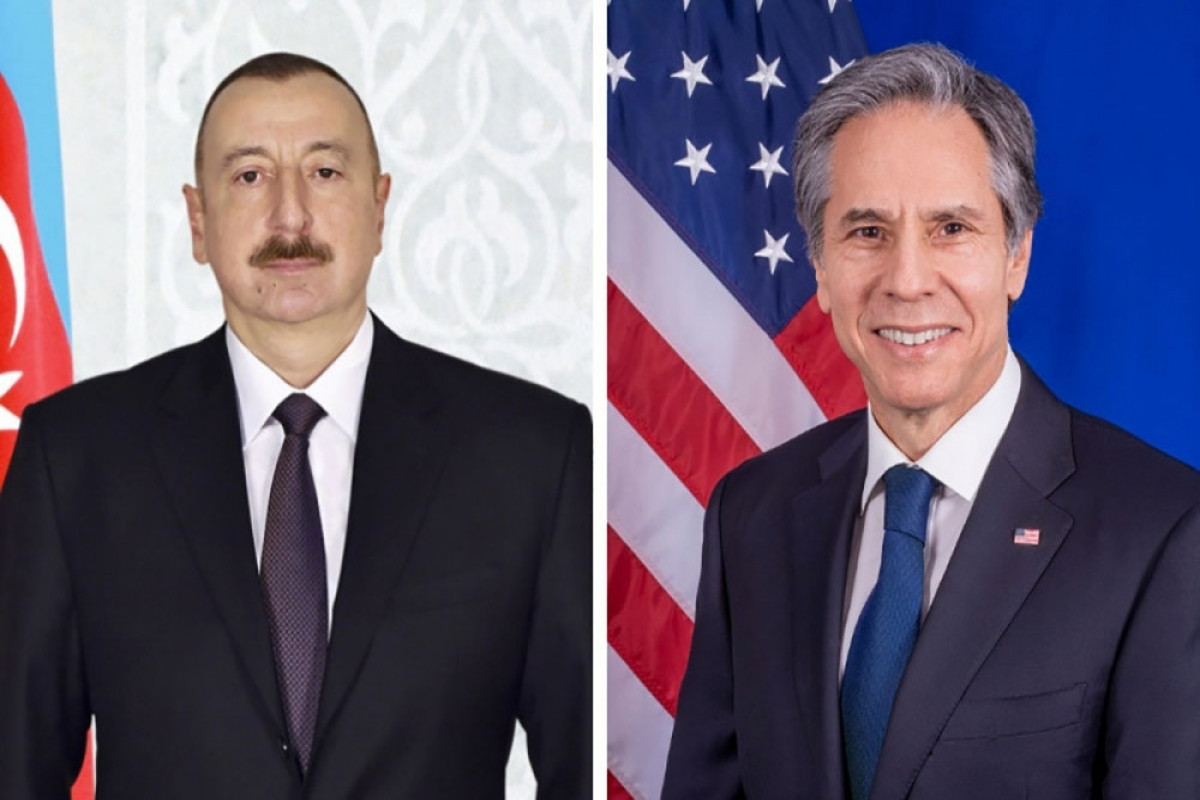Состоялся телефонный разговор между Президентом Азербайджана и госсекретарем США