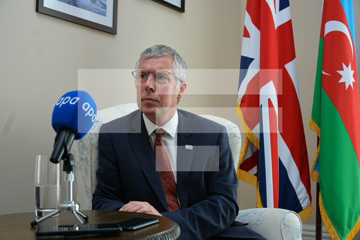 Посол Великобритании в Азербайджане Фергус Оулд
