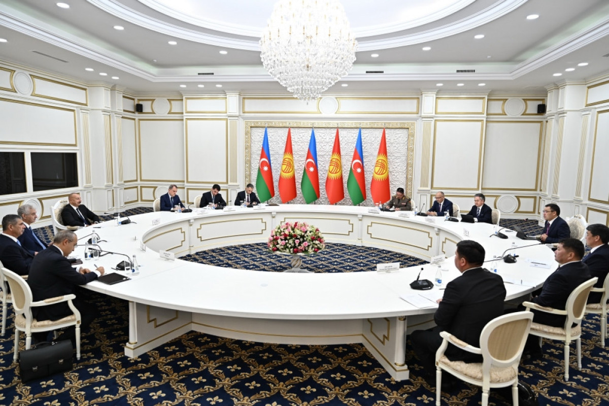 Ильхам Алиев, Садыр Жапаров
