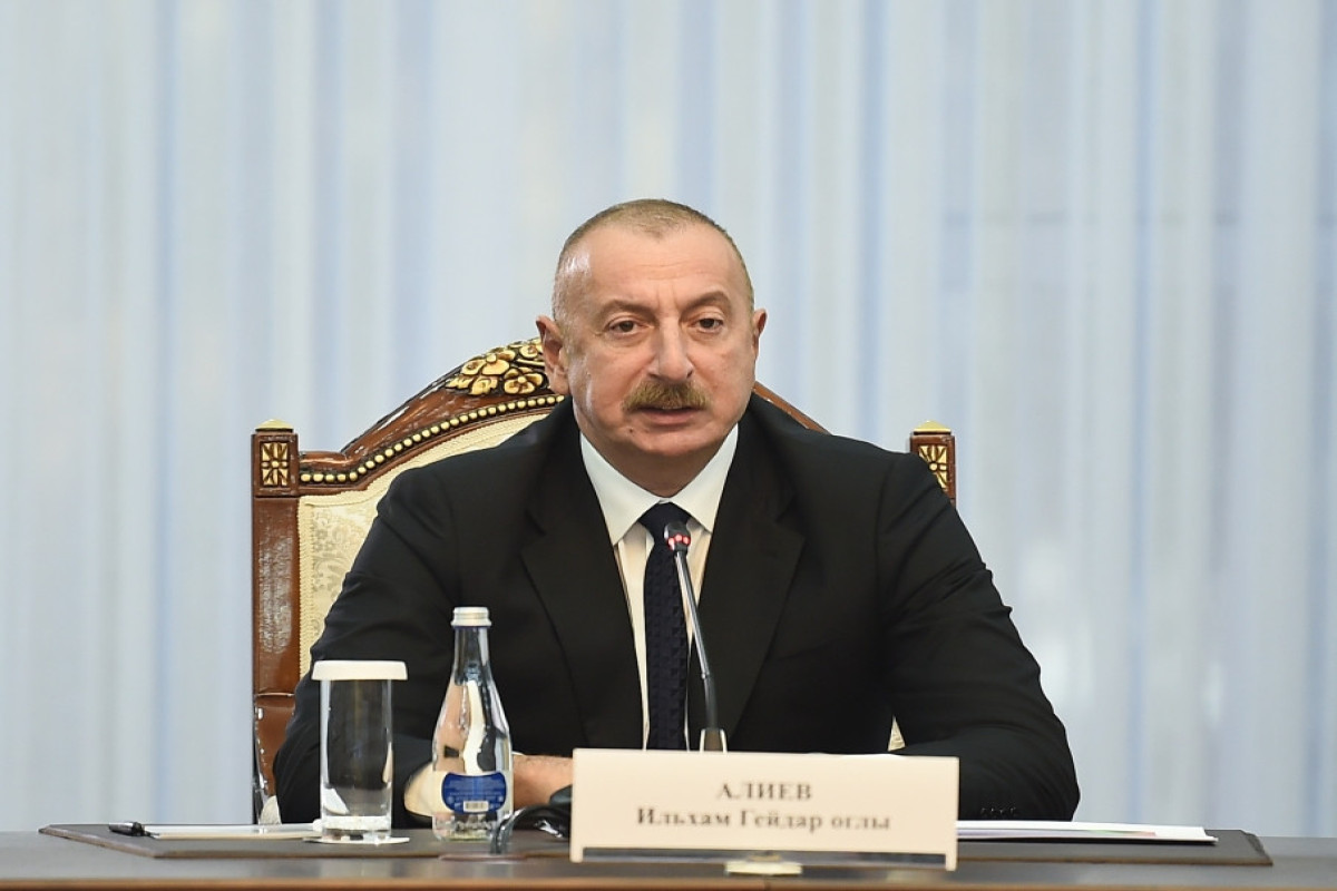 Президент Ильхам Алиев