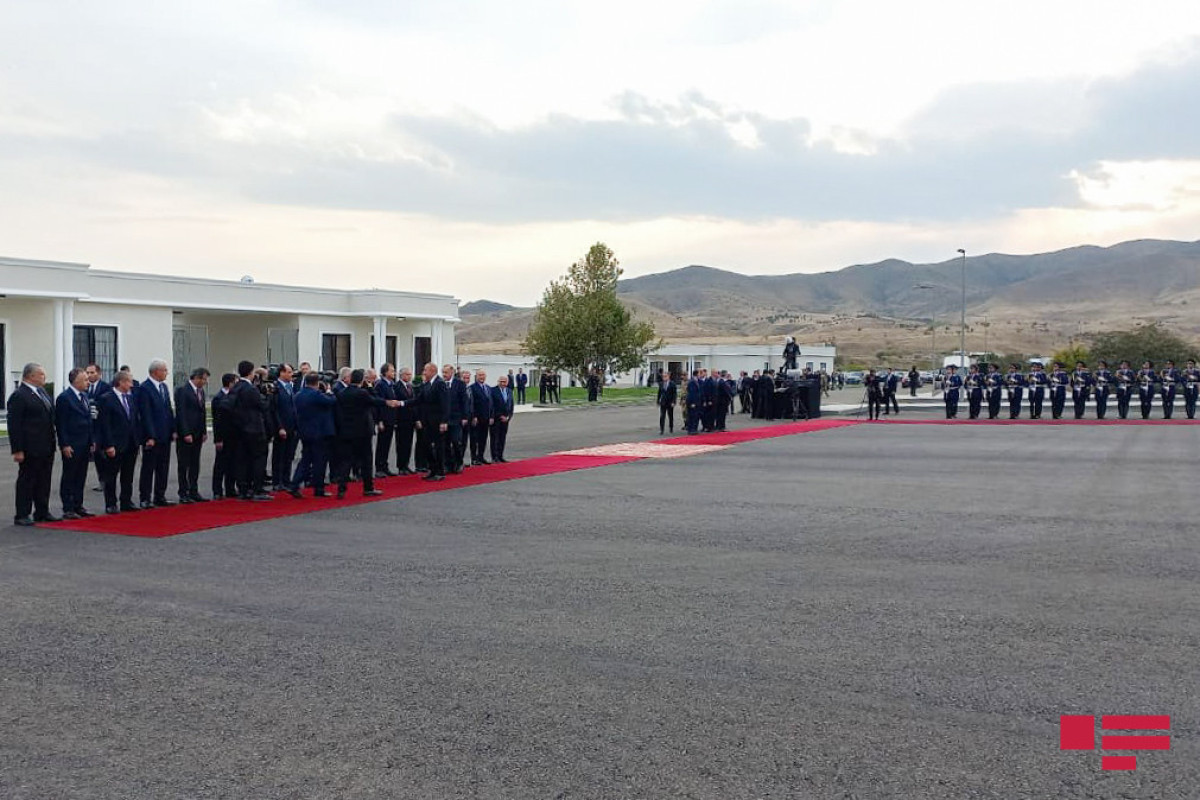 Церемония официальной встречи Президента Турции