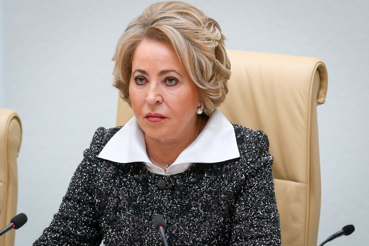 спикер Совета Федерации Валентина Матвиенко