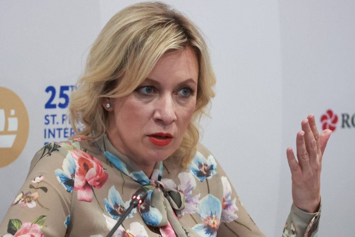 официальный представитель МИД РФ Мария Захарова