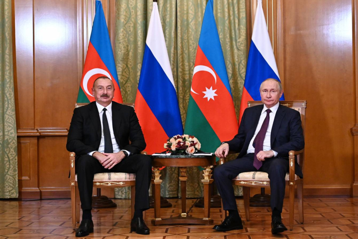 Ильхам Алиев, Владимир Путин