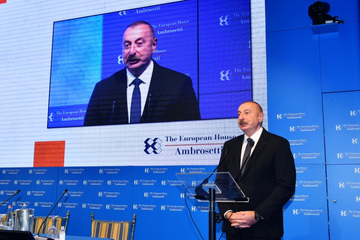 Президент Ильхам Алиев