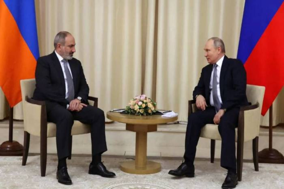 Никол Пашинян, Владимир Путин