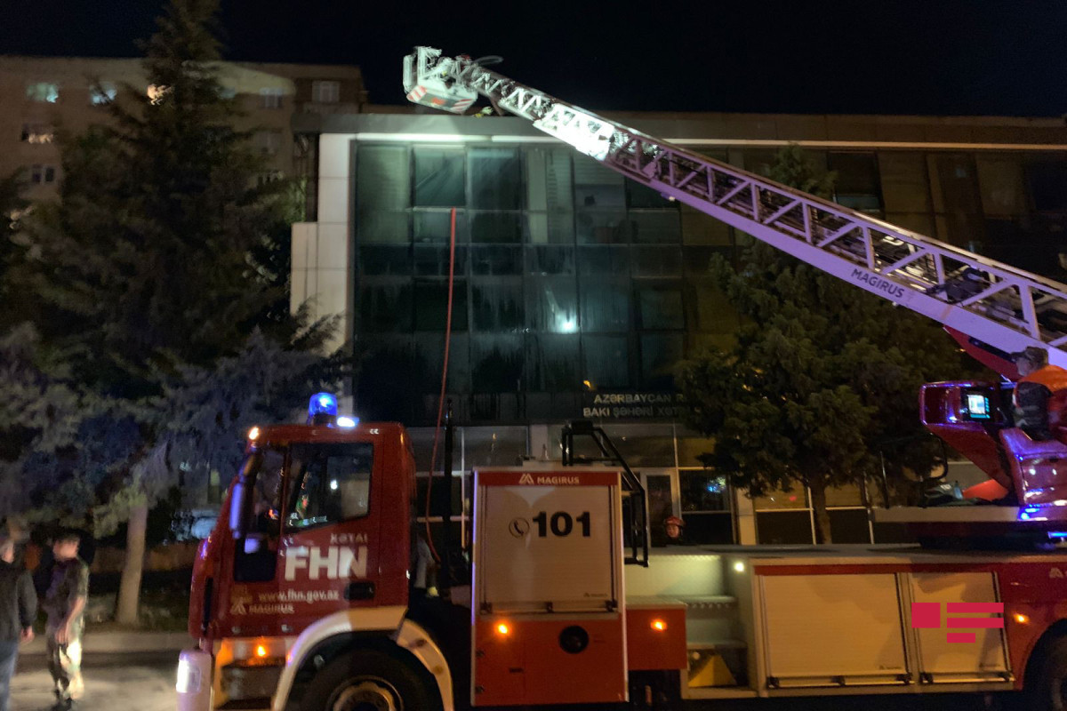 Пожар в Хатаинском районе Баку потушен -ОБНОВЛЕНО 