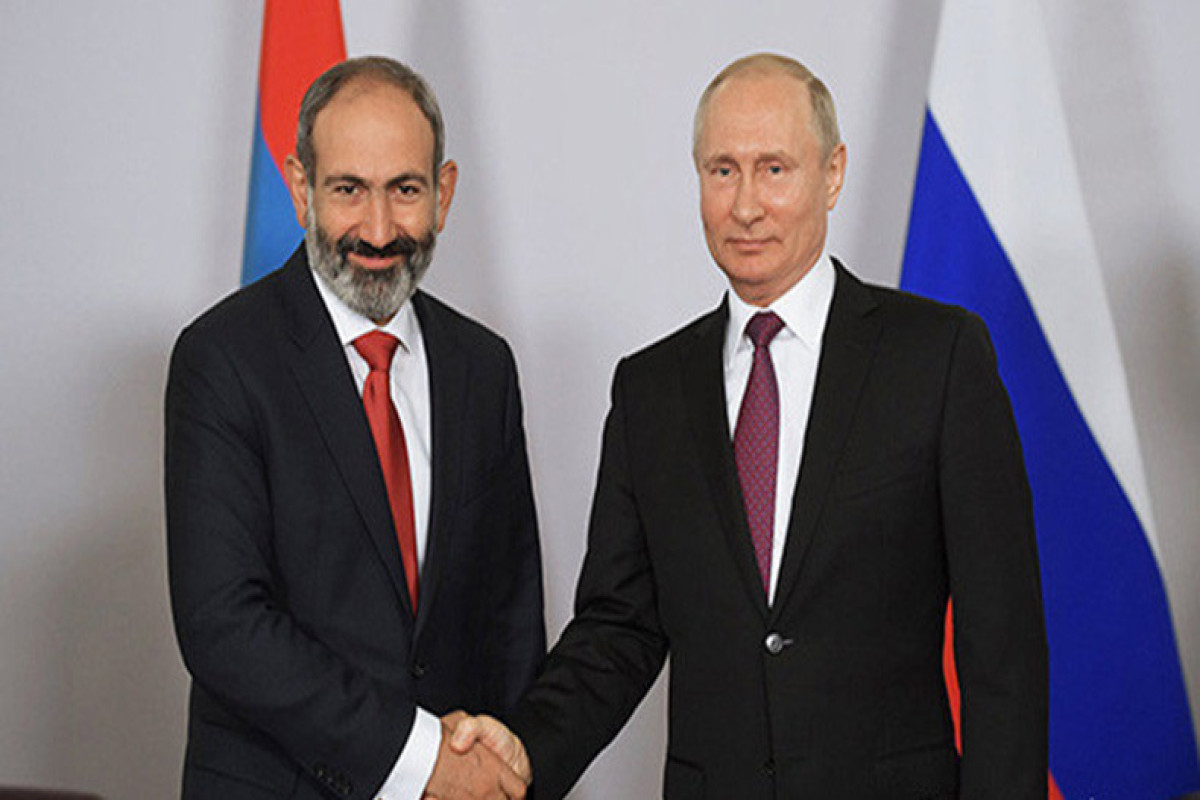 Никол Пашинян, Владимир Путин