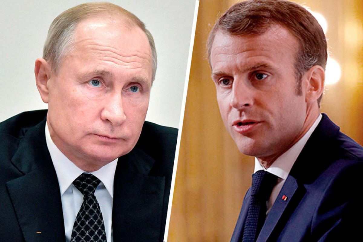 Владимир Путин, Эмманюэль Макрон