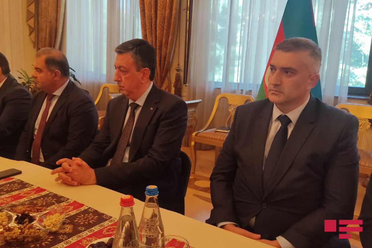 Встреча в посольстве Азербайджана в Грузии