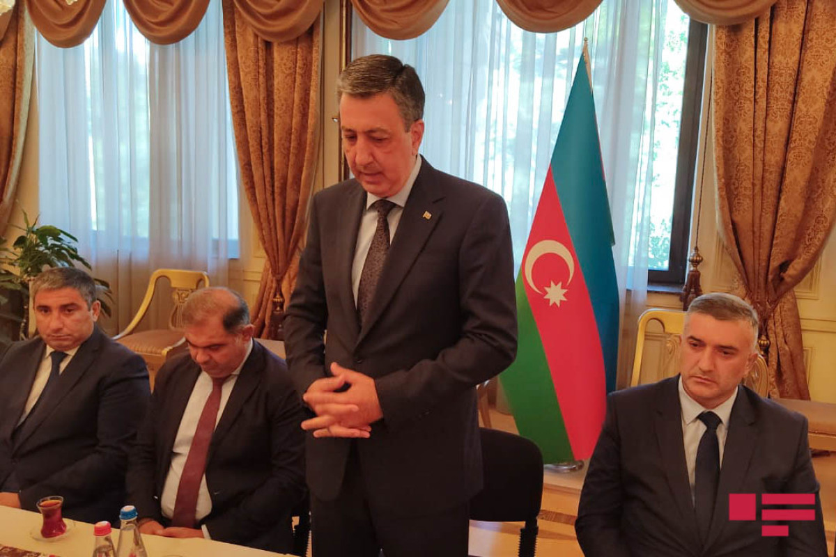 Встреча в посольстве Азербайджана в Грузии