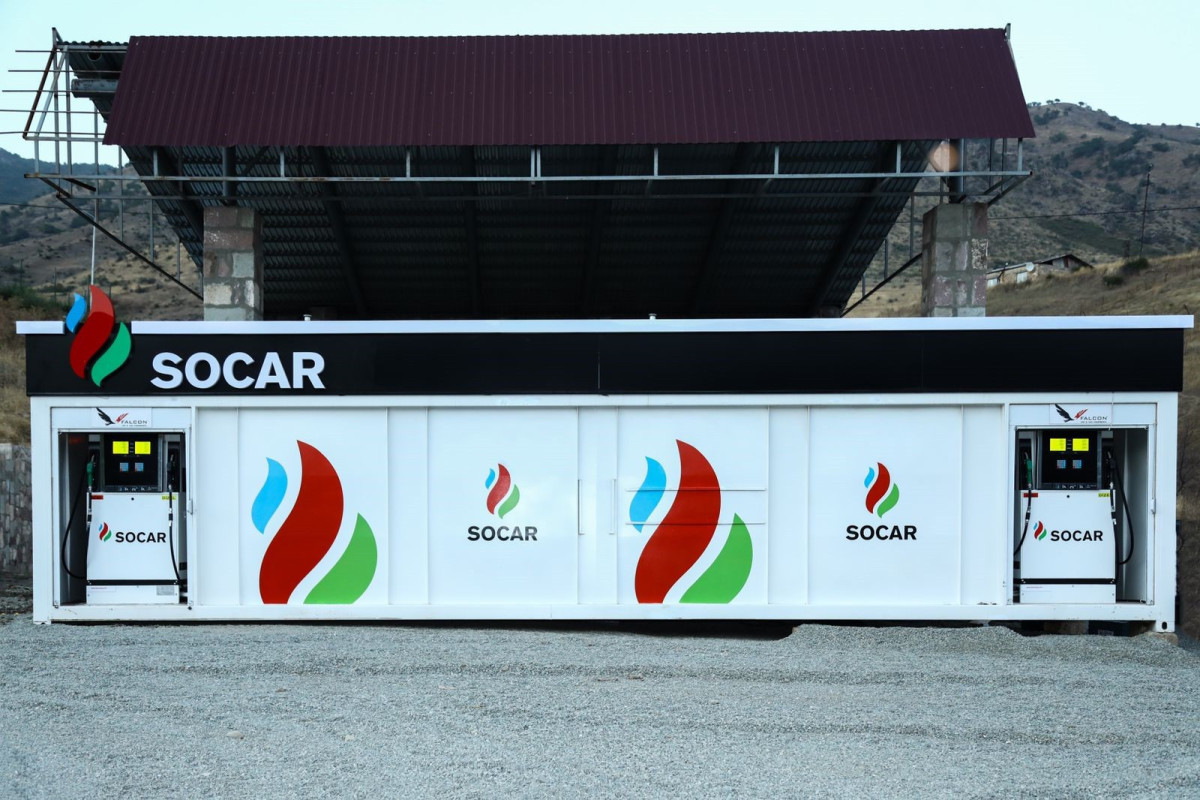 SOCAR сдала в эксплуатацию новую АЗС в Гадруте