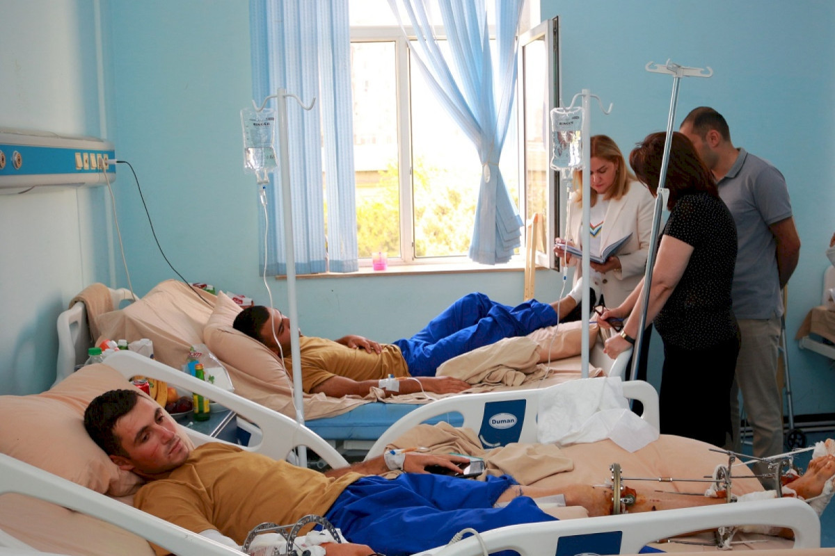 Начато  очное обследование по инвалидности военнослужащих, получивших ранения при предотвращении армянской провокации
