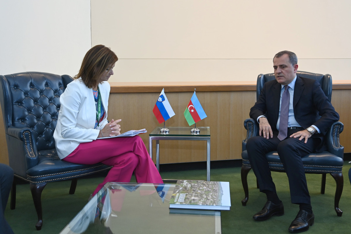 Джейхун Байрамов проинформировал министра иностранных дел Словении о провокациях Армении и минных угрозах
