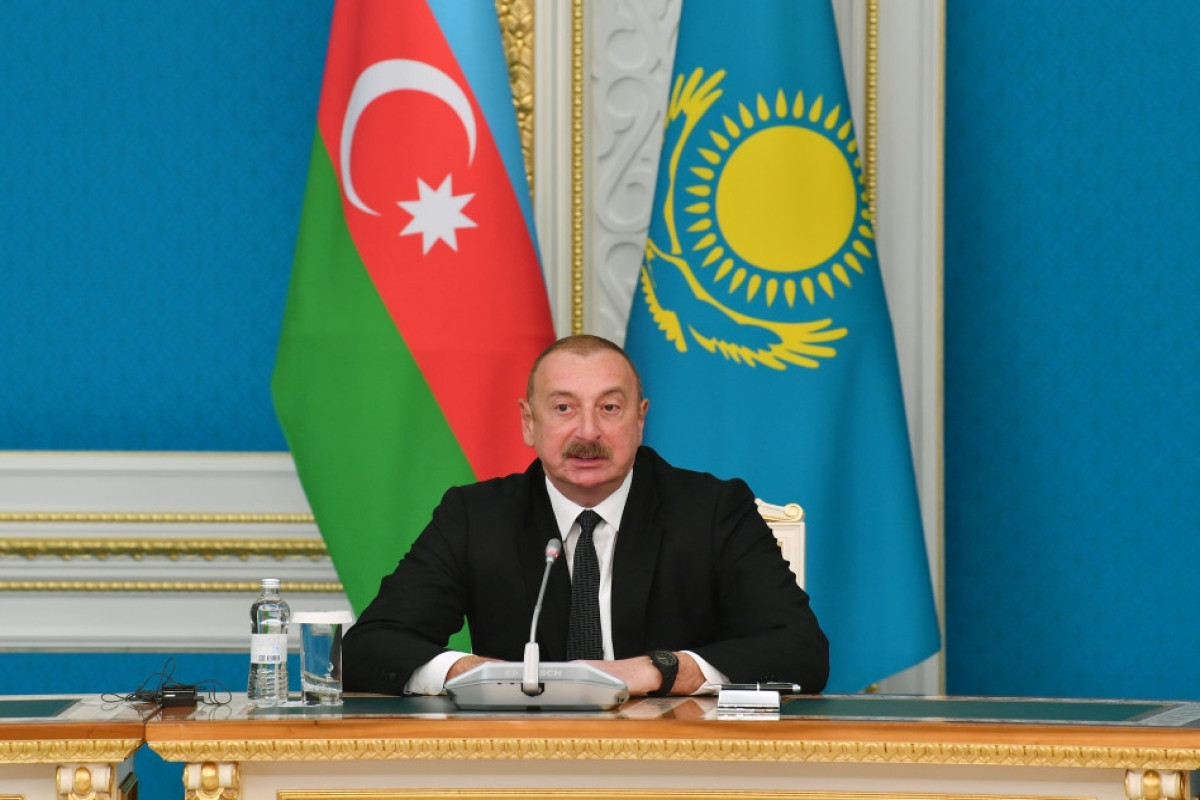 Президент Азербайджана: Братские отношения с Казахстаном – это веление наших предков, а также жизненная необходимость