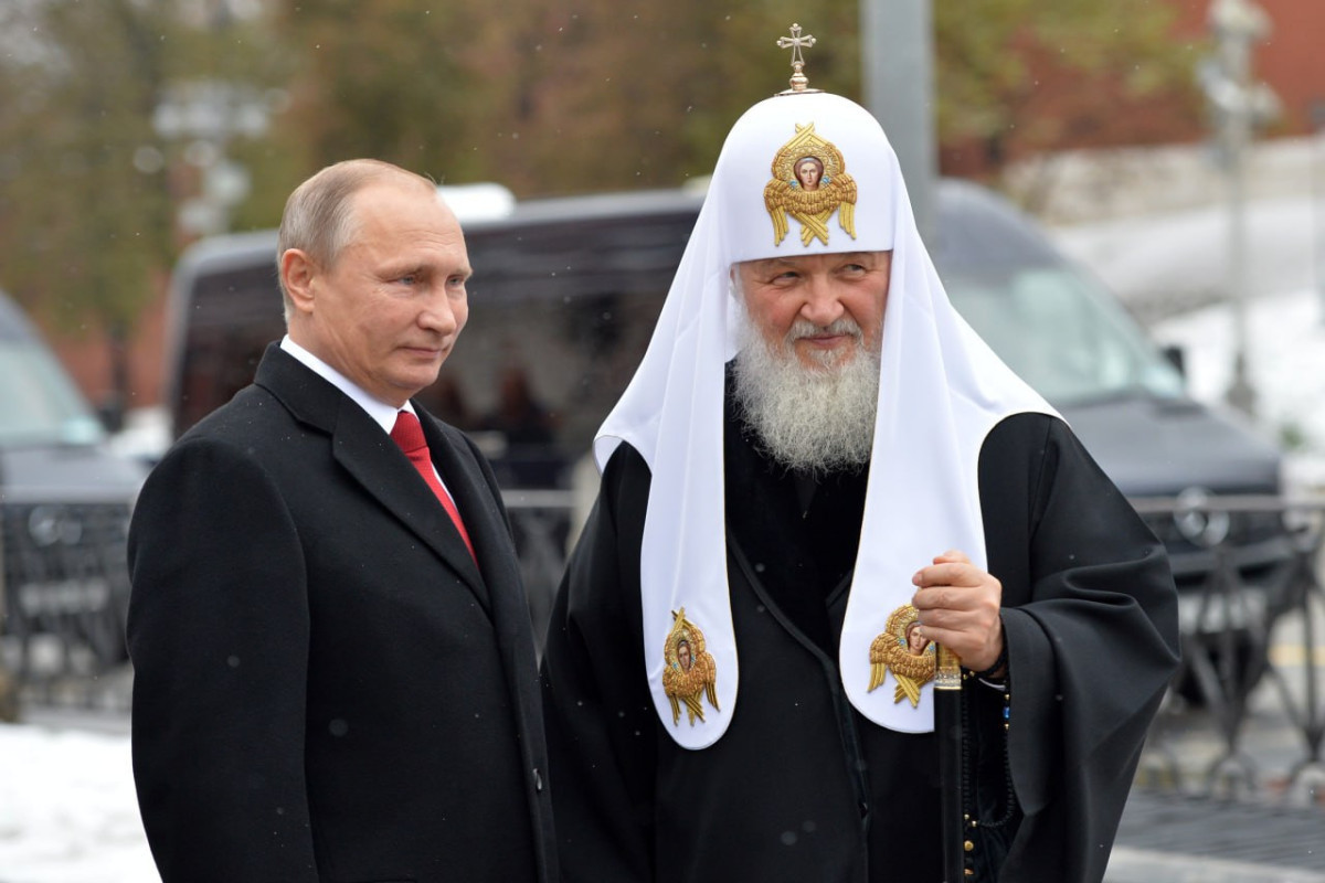 Владимир Путин, Патриарх Кирилл