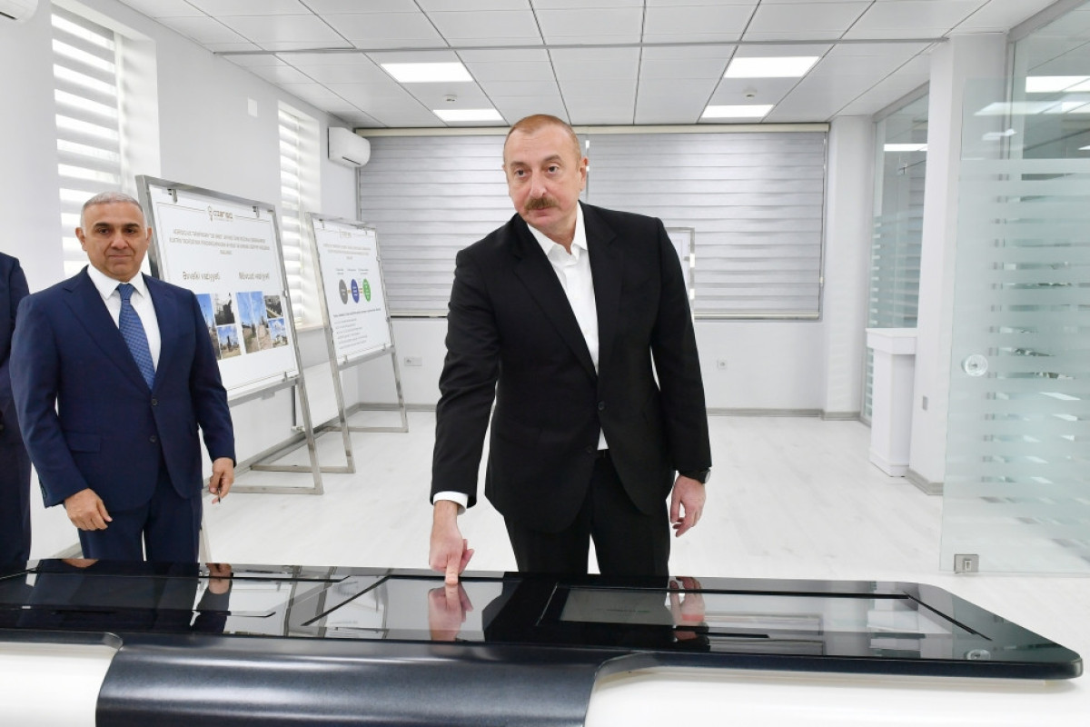 Президент Ильхам Алиев принял участие в открытии Сальянского центра цифрового управления ОАО «Азеришыг»-ОБНОВЛЕНО 