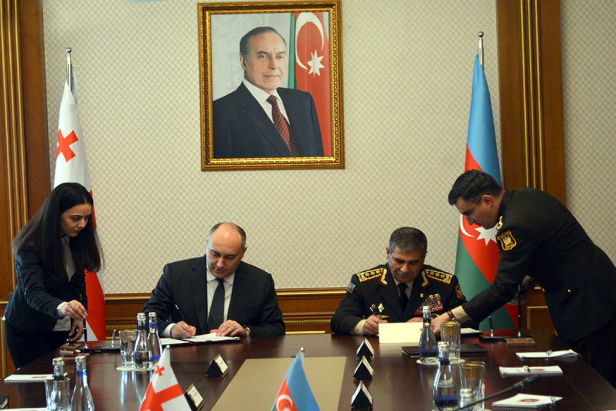 Азербайджан и Грузия подписали соглашение о сотрудничестве в сфере обороны-ОБНОВЛЕНО 