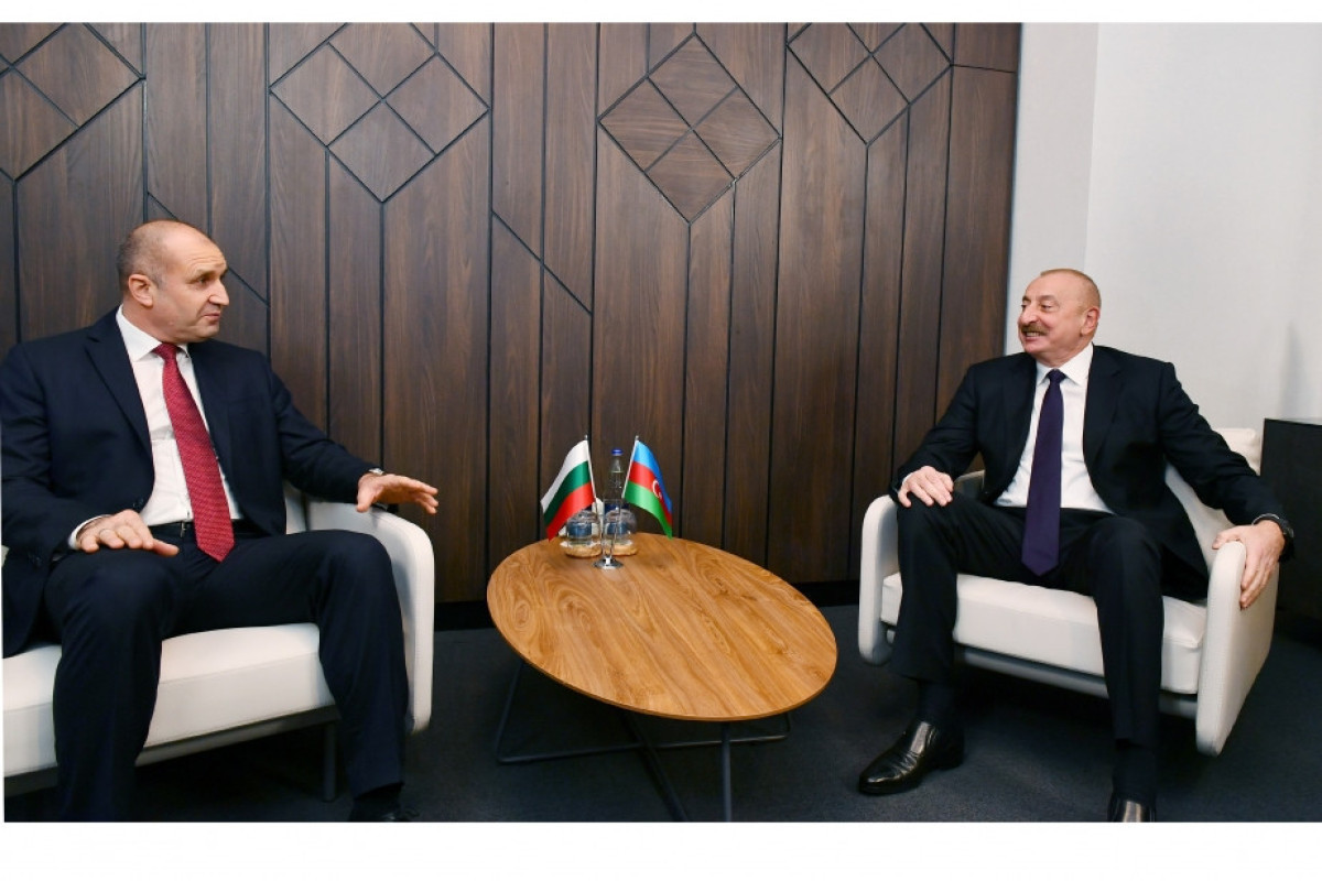 Состоялась встреча один на один президентов Азербайджана и Болгарии-ОБНОВЛЕНО 
