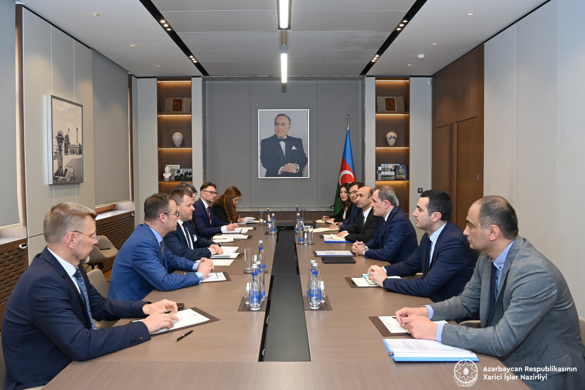 Джейхун Байрамов встретился с замминистра иностранных дел Литвы