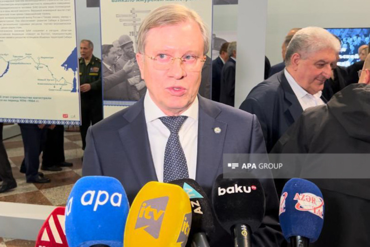 Министр транспорта РФ: Имя Гейдара Алиева золотыми буквами вписано в летопись строительства БАМ