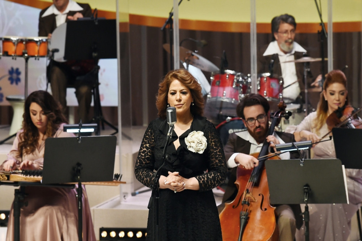 Президент и первая леди присутствовали на концерте по случаю 100-летия академика Зарифы Алиевой