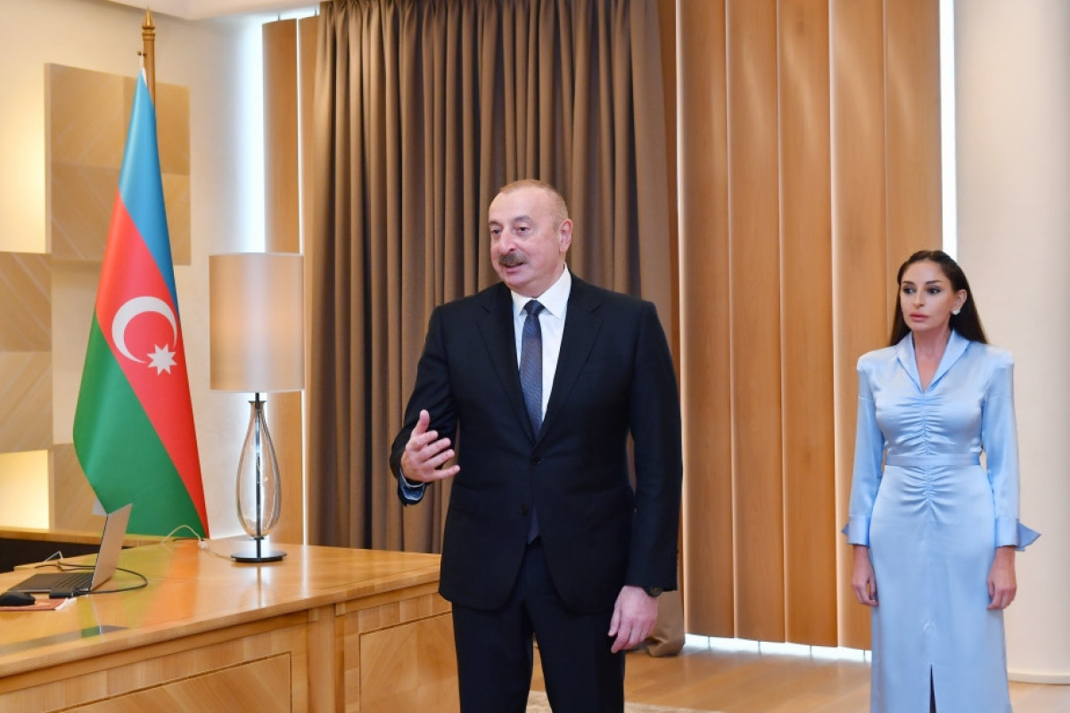 Президент: Наш народ был растроган тем, что турецкие спортсмены подарили свою победу Азербайджану