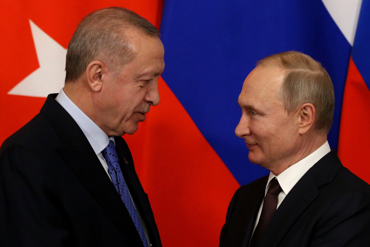 Реджеп Тайип Эрдоган, Владимир Путин